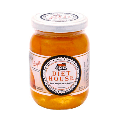 Laranja em Calda 250g - Diet House