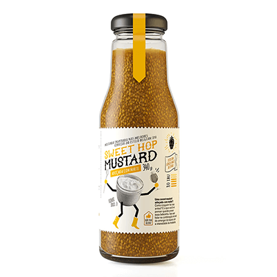 Molho Sweet Hop Mustard 340g - Brewer Chef