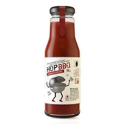 Molho Hop BBQ 340g - Brewer Chef