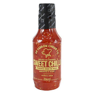 Molho Sweet Chilli com Dedo de Moça 266ml - De Cabron